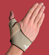 Flexible Thumb Splint  Left Large  Beige  7.75 ?-8.75